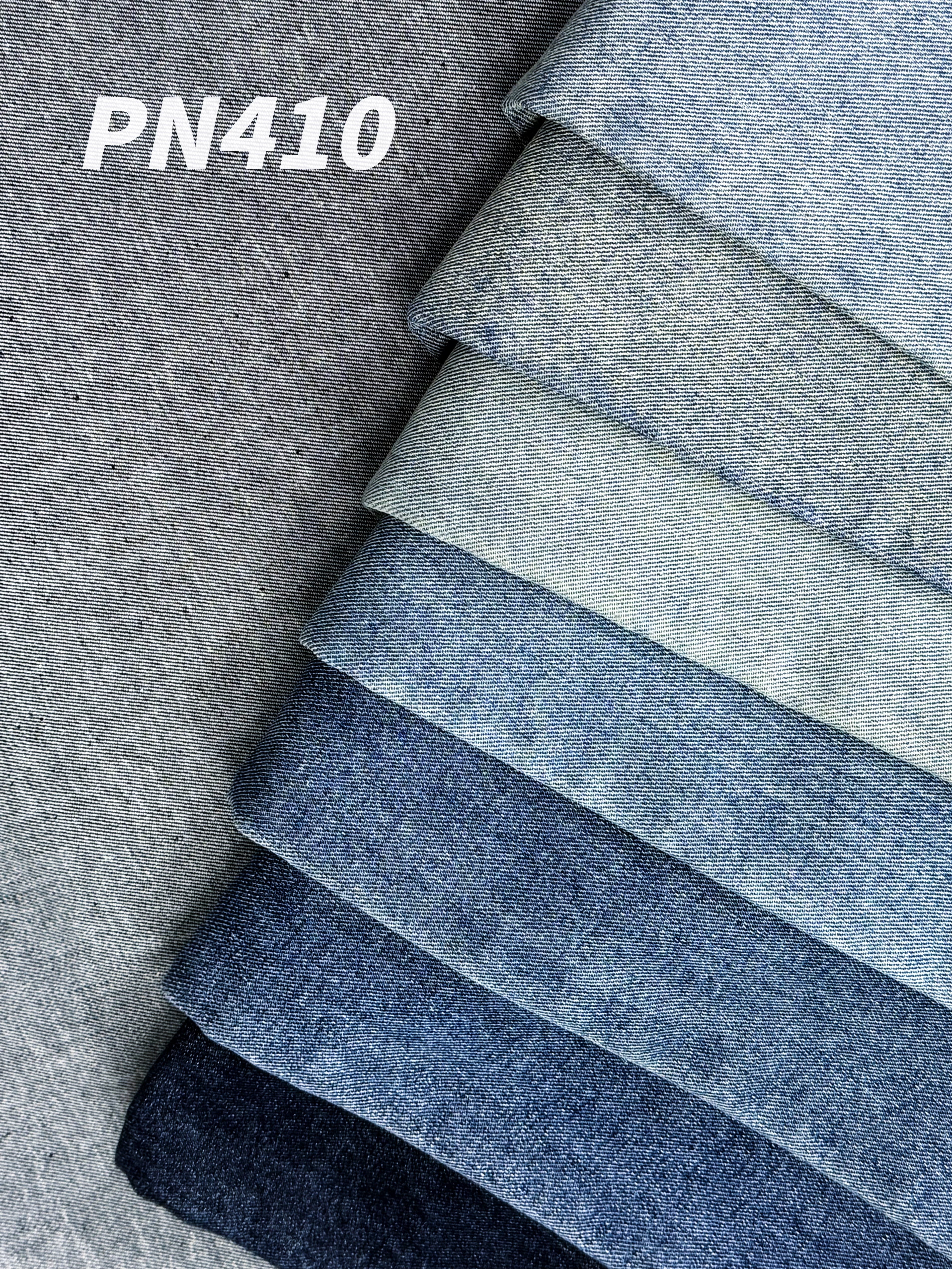 PN410 Classic High-Stretch Versatile Denim Fabric